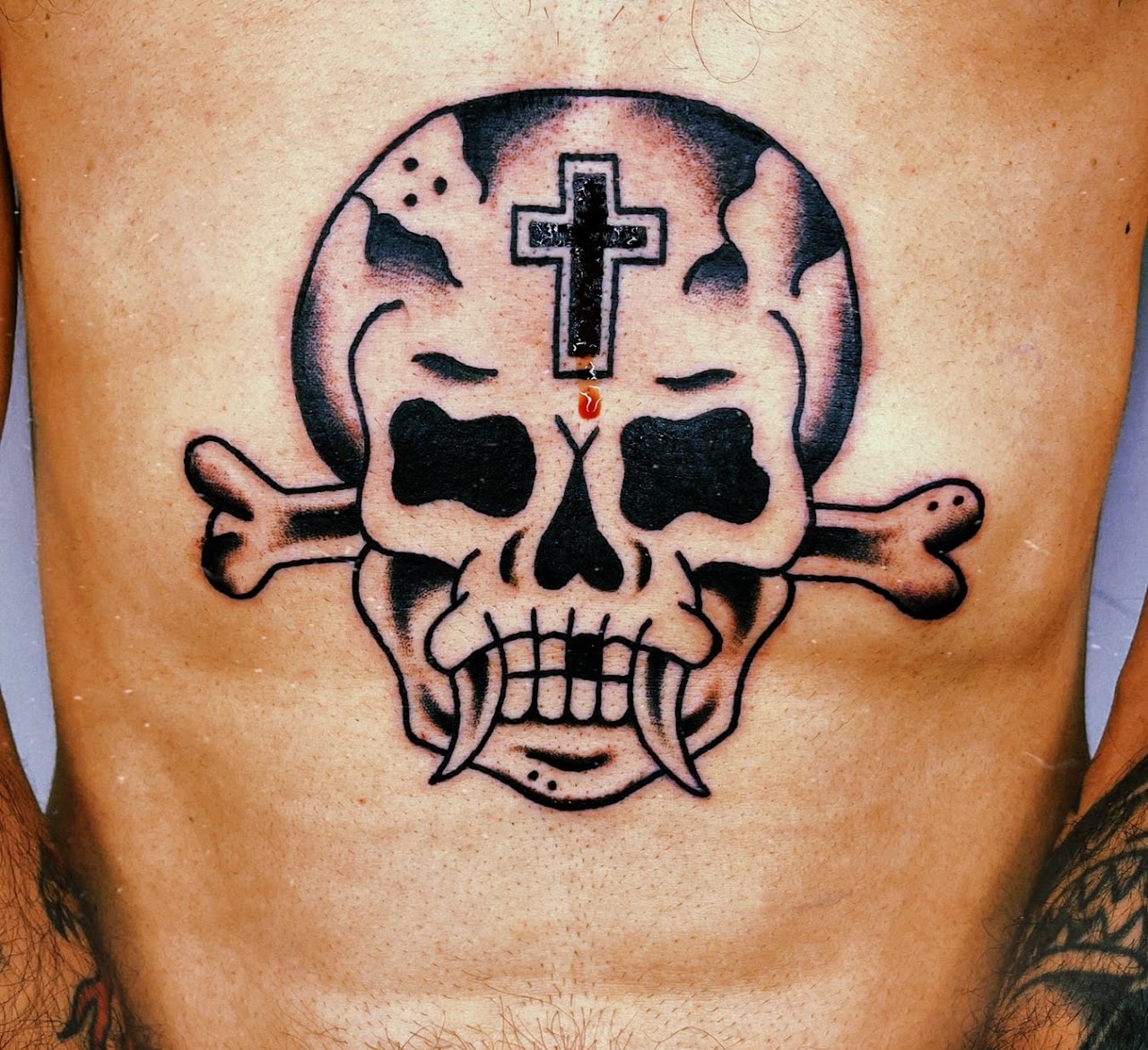 Dagger Heart Tattoo